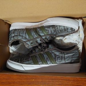 Adidas Adi-Ease Tribal Green Skateboarding Sneaker
